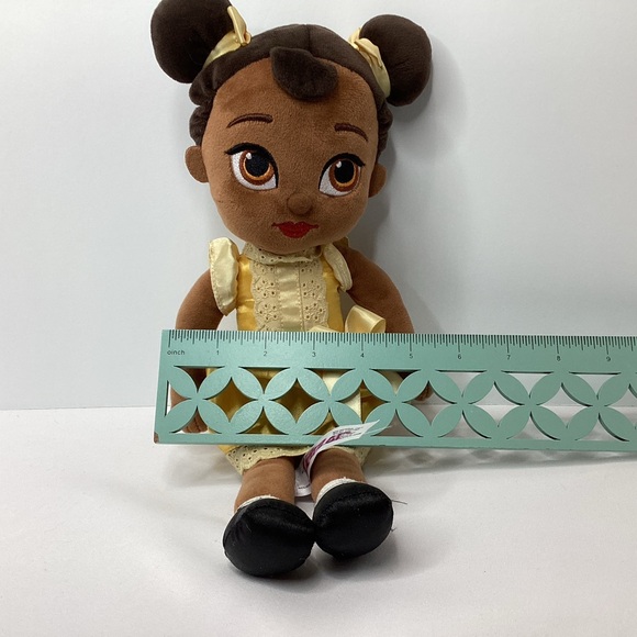 Disney Animator’s Collection Tiana Plush Doll The Princess The Frog Yellow Dress - Picture 8 of 8